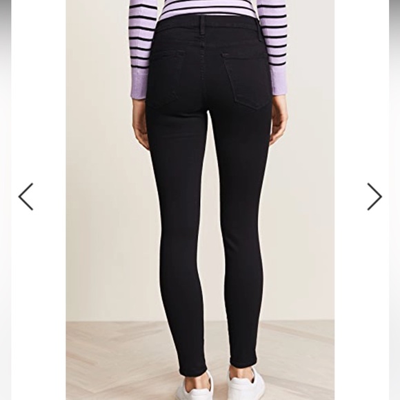 FRAME Le Skinny de Jeanne Mid-Rise Jeans - Picture 4 of 14